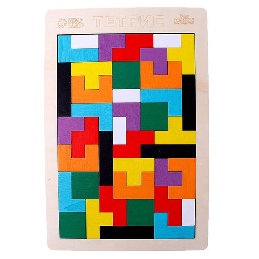 Головоломка Тетрис, с заданиями - Лесная мастерская фото 3