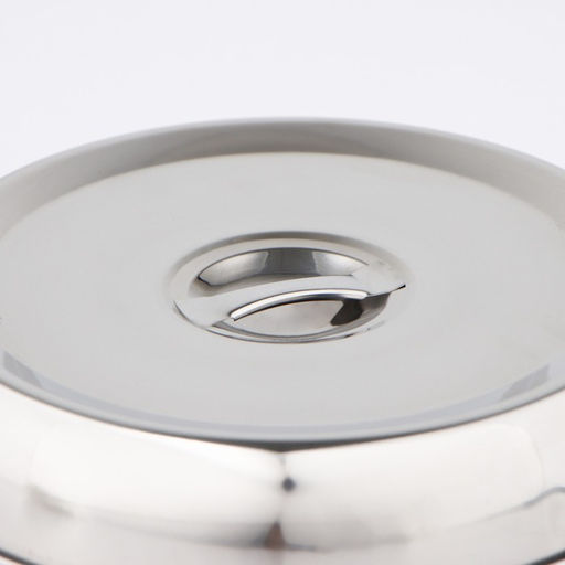 Крышка-Клош, 24×24×5 см, круглая, нержавеющая сталь