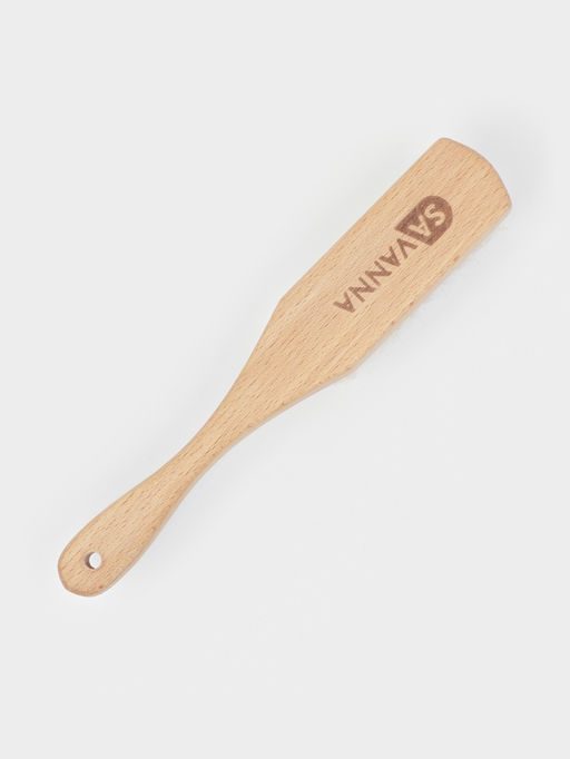 Цена за 2 шт. Щётка для одежды и обуви SAVANNA, 21×3.4 см, 59 пучков, искусственная щетина