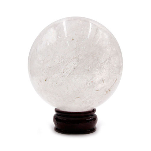 Шар Горный хрусталь - устраняет негатив и наделяет мистической силой 2см