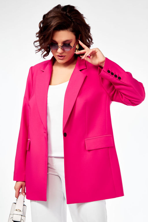 Жакет Olga Style В807 фуксия  фото 6