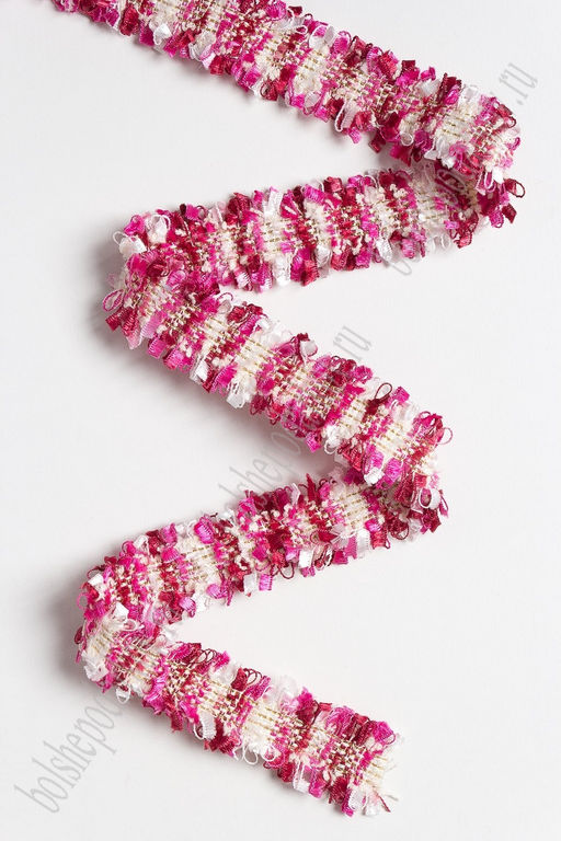 Тесьма отделочная 2,5 см*5 ярд (SF-2460) №10 - Больше подарков фото 2