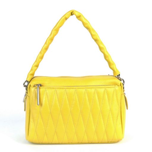 Женская кожаная сумка 2208 Елоу - Cidirro фото 2