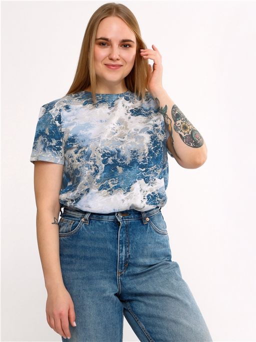 футболка 1ЖДФК3305001н - Апрель фото 3