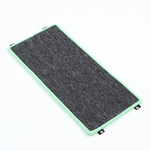 Когтеточка угловая средняя, ковролиновая с пропиткой, 57×13 см, микс цветов