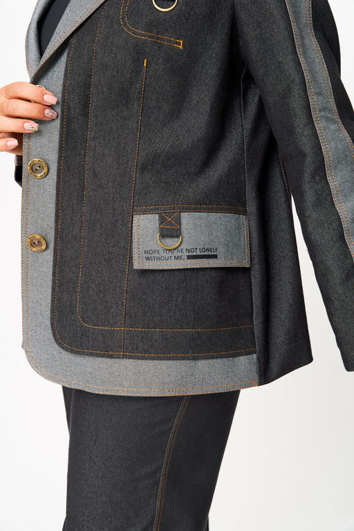 Костюм Aira Style 24239 Графит