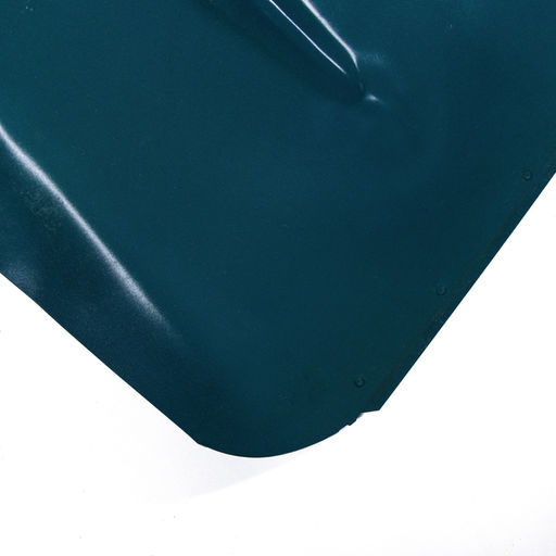 Ковш лопаты стальной, 360 × 370 мм, с металлической планкой, тулейка 40 мм, МИКС