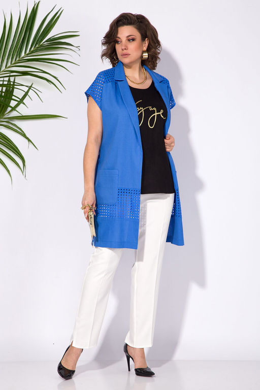 Костюм Liliana 1310 василек+черный  фото 6