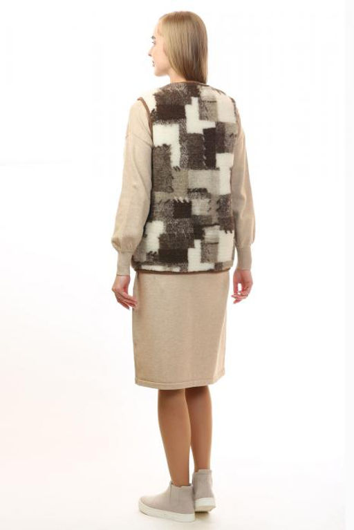 Жилет арт.1226-13/мол. ТАРА Печворк - Altro фото 4