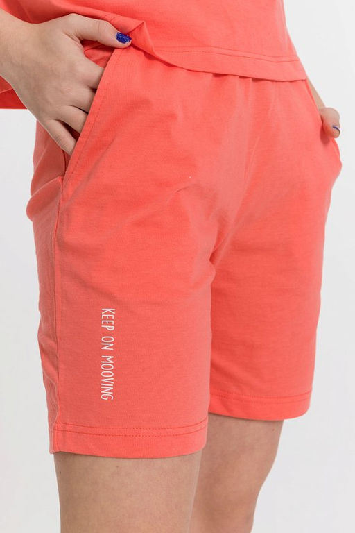 Костюм М224001Па коралловый - Елена фото 6