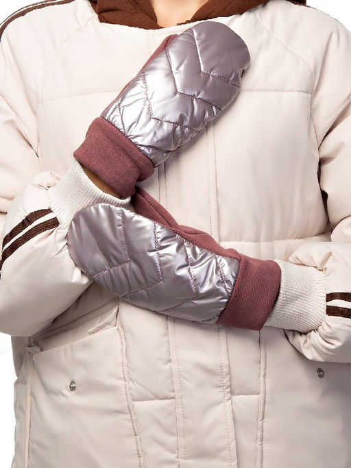 Рукавицы жен Labbra LB-CP-51 dirty pink  фото 11