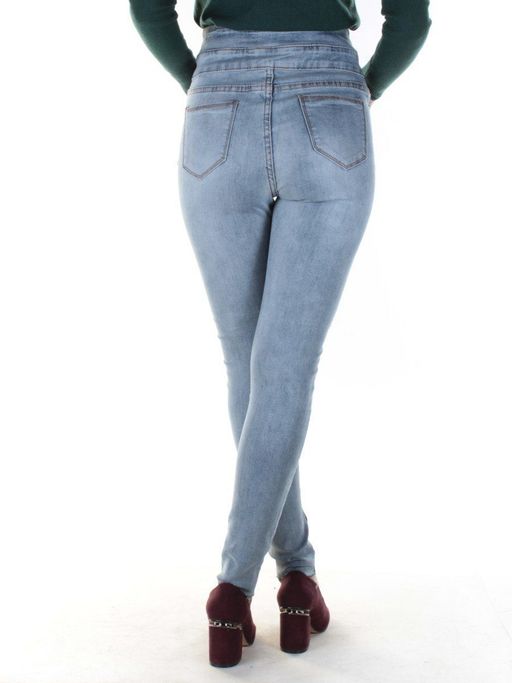 0024 Джинсы женские зауженные YTD JEANS