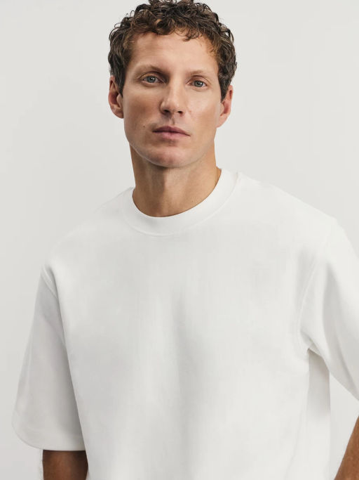 Футболка из смесового хлопка / Zarina фото 6