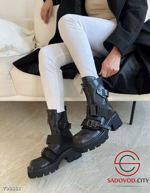 Ботинки массивные на высокой подошве - Bruno фото 4