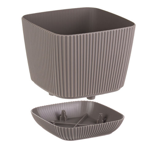 Кашпо Пиканто 150*150мм 1,8л арт.М3209 - Полимербыт фото 5