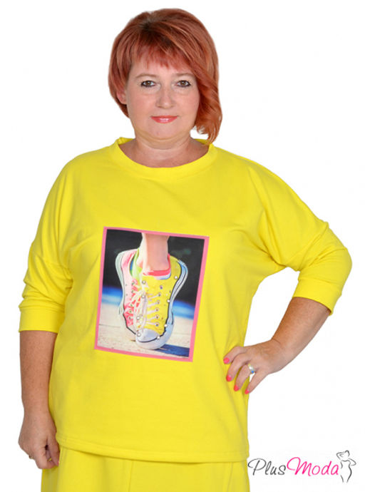 Туника Модель №1327 размеры 44-84 - Plusmoda фото 11