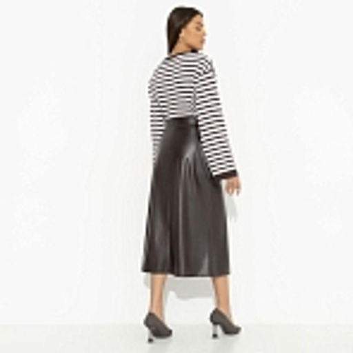 Юбка с разрезом, Откровенно шикарная (коричневый) - Charutti фото 11