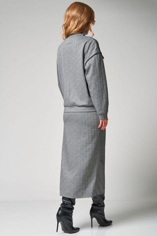 Костюм LAIKONY 373 серый  фото 4