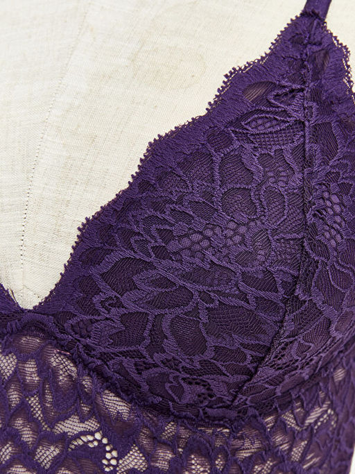 Balensiz Dolgusuz Dantelli Bralet
