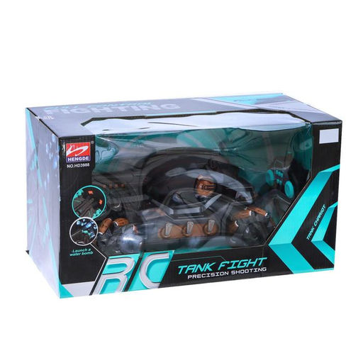 Танк радиоуправляемый Fighter, 4WD, управление жестами, стреляет гелевыми пулями, цвет чёрно-коричневый - Simaland фото 8