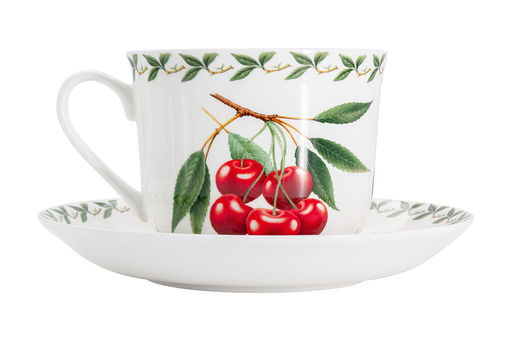 Чашка с блюдцем Вишня, 0,48 л - Maxwell & Williams фото 3