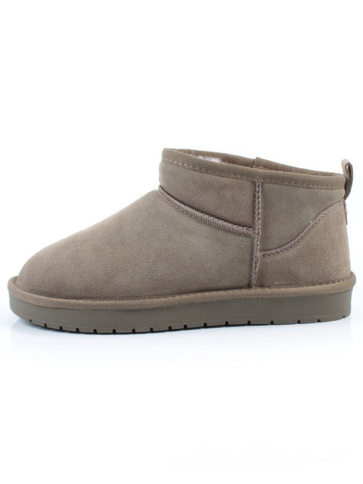 PF8300-6 KHAKI Угги женские (натуральная замша, 100% шерсть)