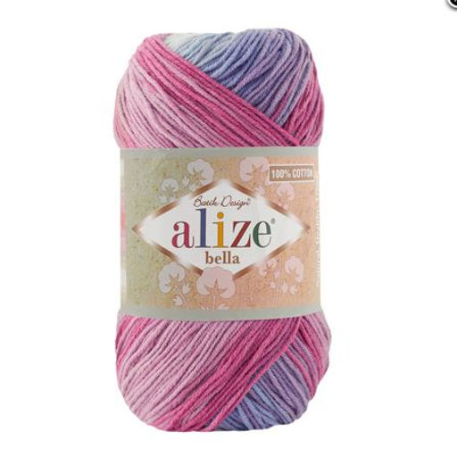 Цена за 5 мотков пряжи Bella Batik100