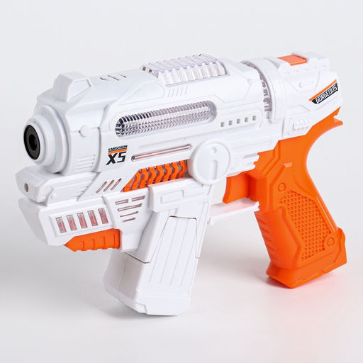 Генератор мыльных пузырей Бластер Х5, 21 ? 15 см - Funny toys фото 4