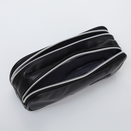 Косметичка-пенал на молнии с отделами, Style, чёрная - Simaland фото 3