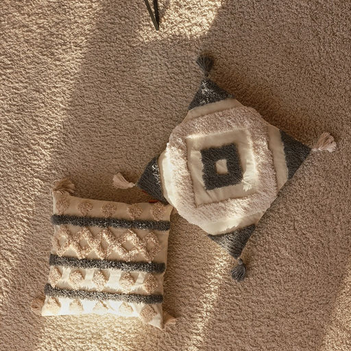 Наволочка декоративная с кисточками SL Home, 45×45 см, хлопок 100%