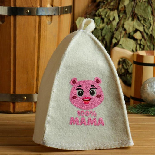 Набор банный с шелкографией 100% папа, 100% мама, 50% папа, 50% мама - Банная забава фото 4