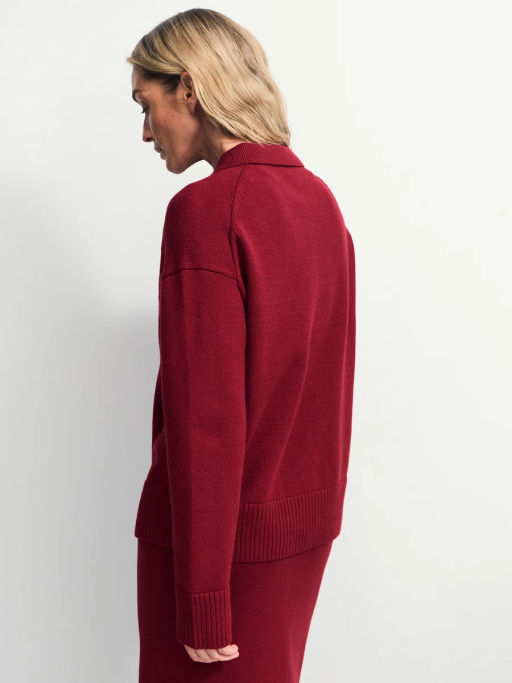 Джемпер поло с молнией / Zarina