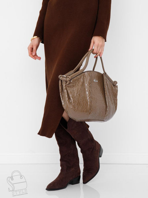 Сумка женская 51141S cappuccino Velina Fabbiano-Safenta