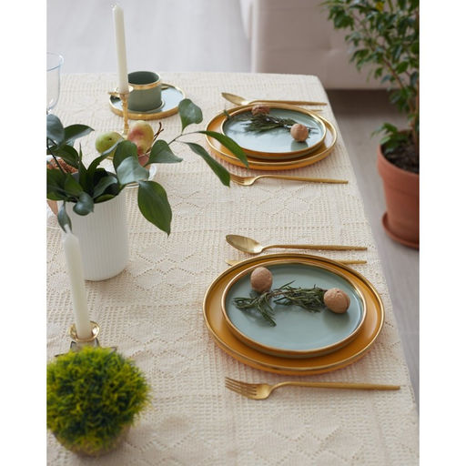 Скатерть Этель Ажур 130х1805 см, 100% п/э  фото 3