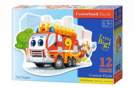 Castorland. Пазл 12 MAXI арт.B-120109 "Пожарная машина"