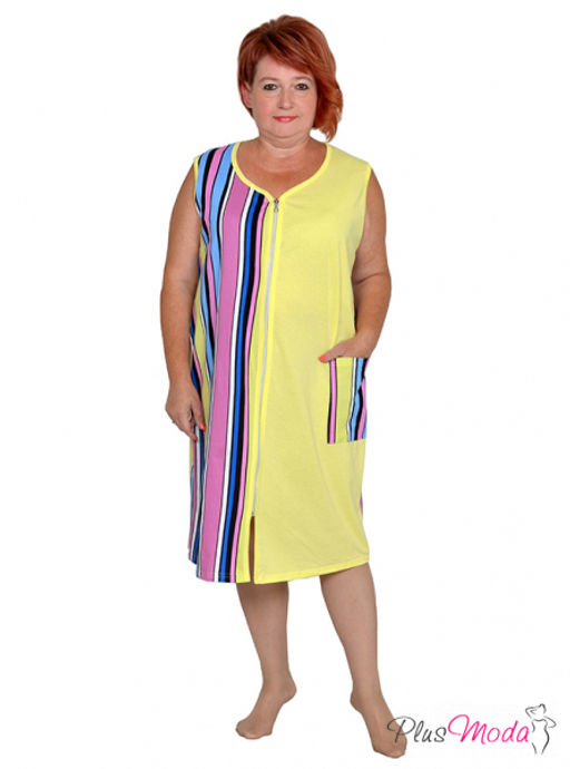 Халат Модель №1336 размеры 44-84 - Plusmoda фото 5