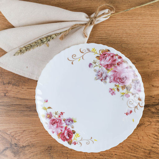 Тарелка 190 мм / LHP-75 (7065) /уп 6/72/ серия Розовая композиция - Галеонтрейд фото 2