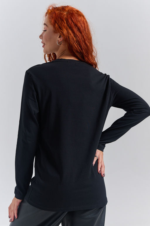 8575 футболка с дл.рукавом унисекс