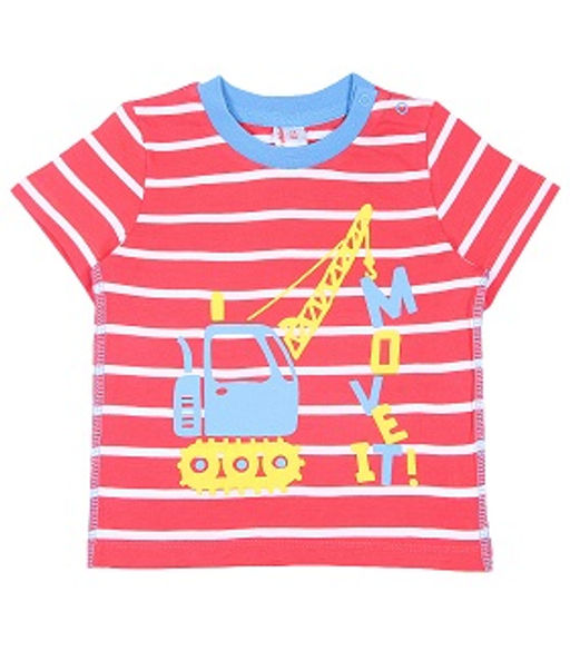 CRB wear/CSN 61808 Футболка ясельное, красный/Ex.Cherubino фото 3