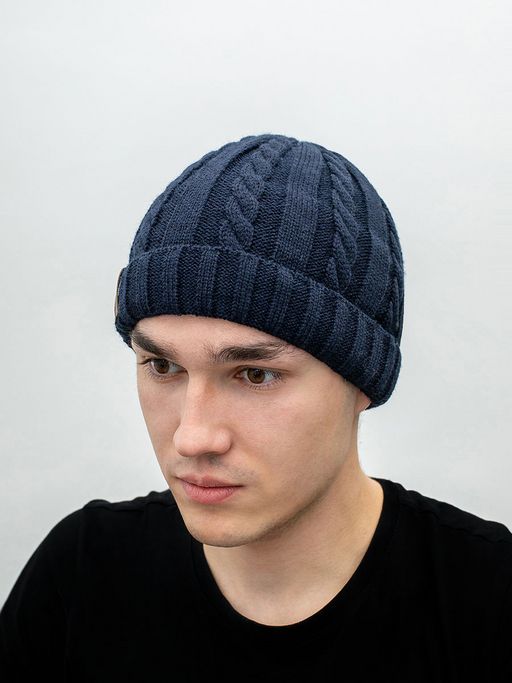 Шапка HERMAN арт. EDMOND 055 (темно-синий)