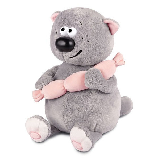 Мягкая игрушка ДуRашки "Котофей и сосиска" 24см (MT-MRT-D04202313-24) в инд. коробке