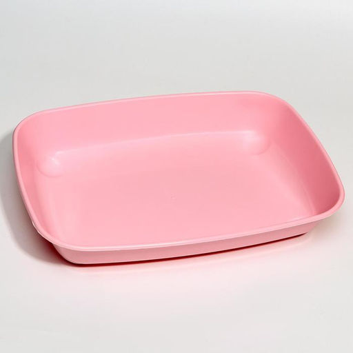 Туалет округлый с сеткой 33,5 х 25 х 6 см, голубой/розовый - Simaland фото 5