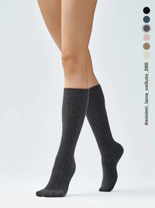 LANA VELLUTO гольфы с шерстью, MiNiMi  фото 25