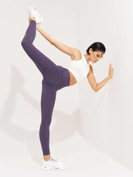 Леггинсы с высокой посадкой и широким утягивающим поясом - Eazyway фото 5