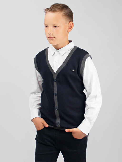 Джемпер-обманка для мальчика Соль&Перец уценка  фото 2