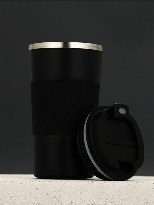 Подарочный набор, гель для душа 500 мл и термостакан, Чистое счастье