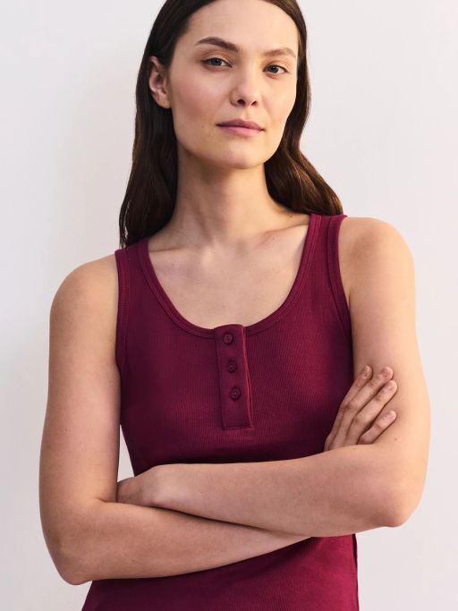 Топ в рубчик на пуговицах ZR2605013403-91 / Zarina