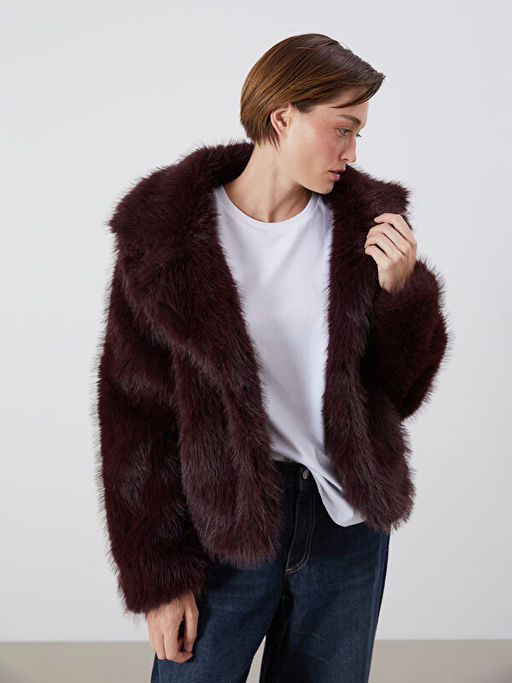 Ceket Yaka Kad?n K?rk Mont