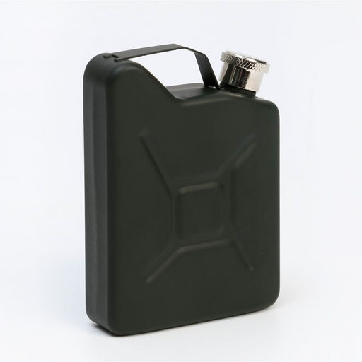 Фляжка Мастер К Канистра, 150 мл, подарочная, нержавеющая сталь, нержавеющая сталь
