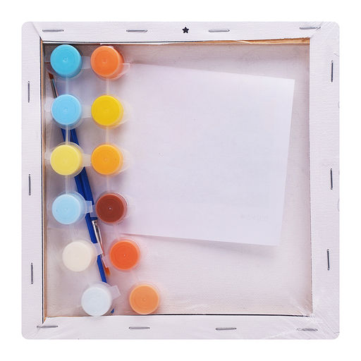 Картина по номерам "Хома в бассейне" 20х20см